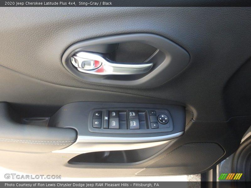 Sting-Gray / Black 2020 Jeep Cherokee Latitude Plus 4x4