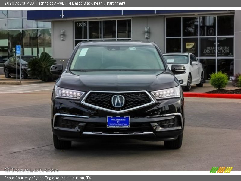 Majestic Black Pearl / Parchment 2020 Acura MDX Technology AWD