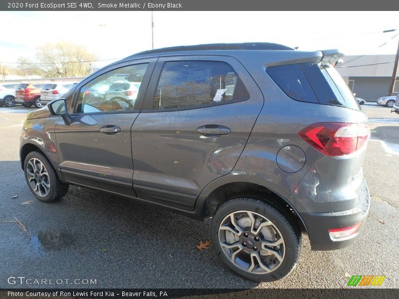 Smoke Metallic / Ebony Black 2020 Ford EcoSport SES 4WD