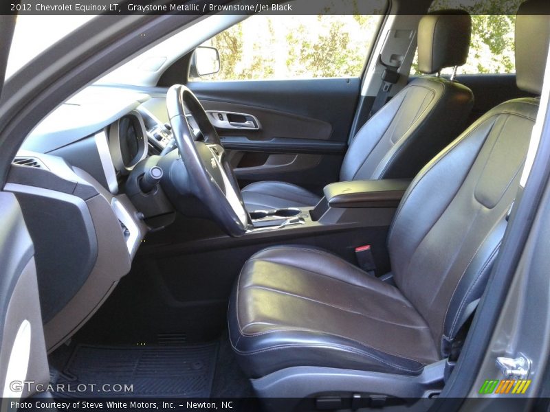 Graystone Metallic / Brownstone/Jet Black 2012 Chevrolet Equinox LT