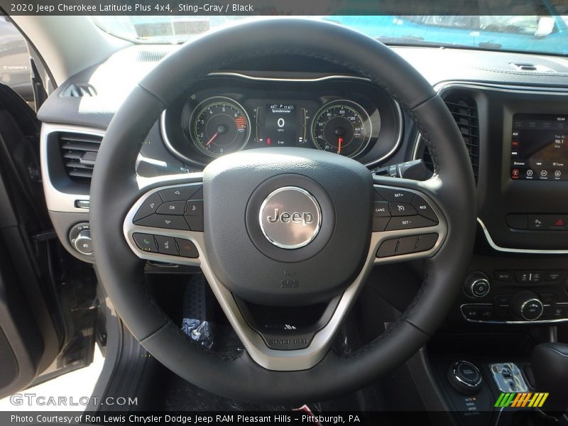 Sting-Gray / Black 2020 Jeep Cherokee Latitude Plus 4x4