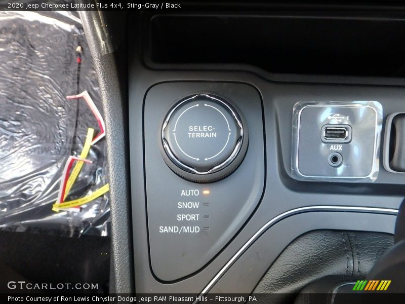 Sting-Gray / Black 2020 Jeep Cherokee Latitude Plus 4x4