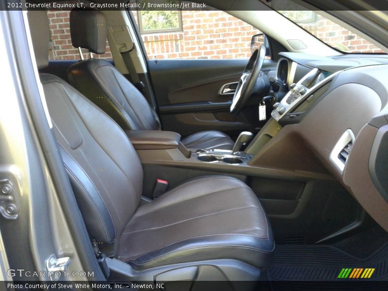 Graystone Metallic / Brownstone/Jet Black 2012 Chevrolet Equinox LT