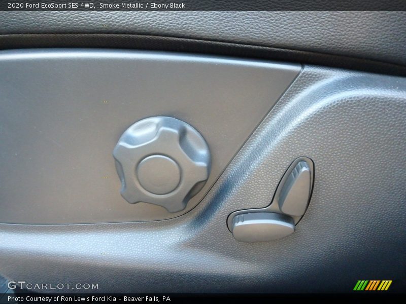 Smoke Metallic / Ebony Black 2020 Ford EcoSport SES 4WD