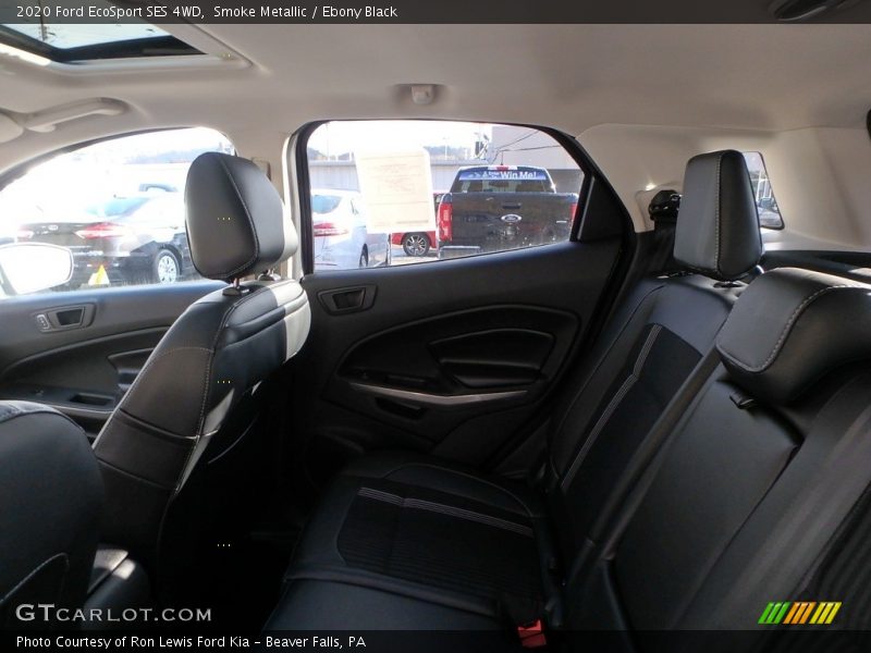 Smoke Metallic / Ebony Black 2020 Ford EcoSport SES 4WD