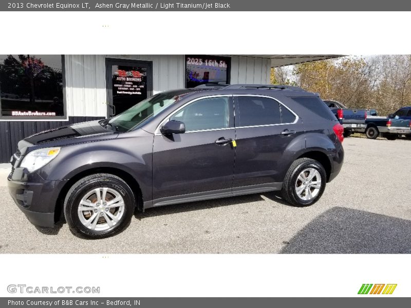 Ashen Gray Metallic / Light Titanium/Jet Black 2013 Chevrolet Equinox LT