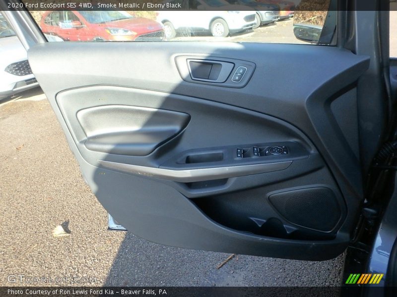 Smoke Metallic / Ebony Black 2020 Ford EcoSport SES 4WD