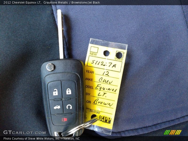 Graystone Metallic / Brownstone/Jet Black 2012 Chevrolet Equinox LT