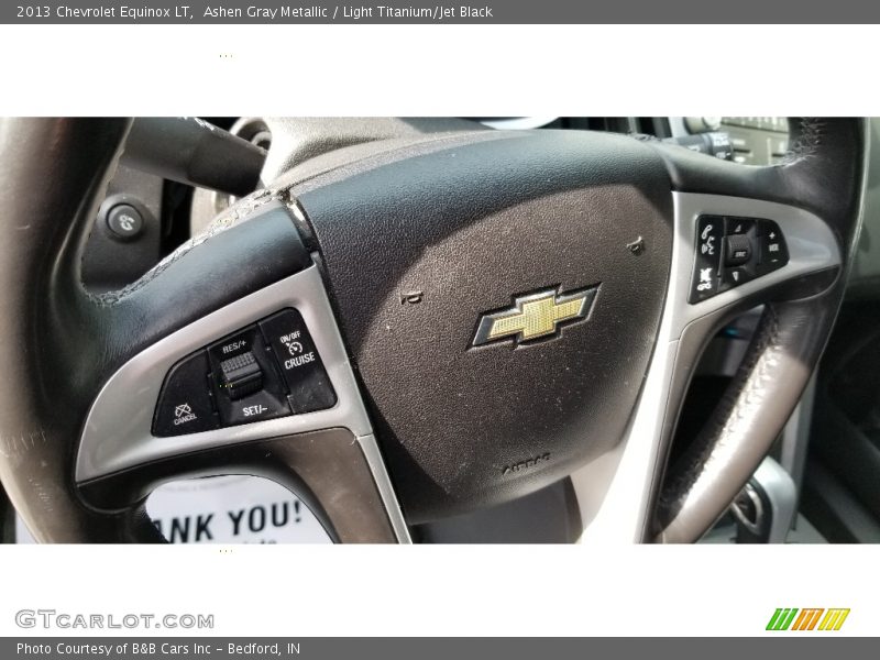 Ashen Gray Metallic / Light Titanium/Jet Black 2013 Chevrolet Equinox LT