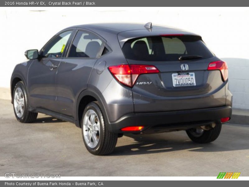 Crystal Black Pearl / Black 2016 Honda HR-V EX