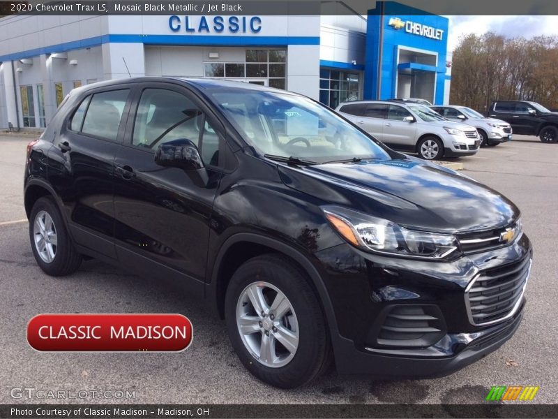 Mosaic Black Metallic / Jet Black 2020 Chevrolet Trax LS