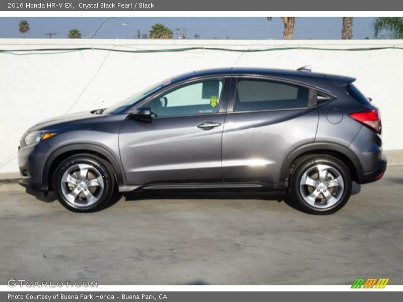 Crystal Black Pearl / Black 2016 Honda HR-V EX