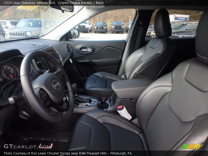 Granite Crystal Metallic / Black 2020 Jeep Cherokee Altitude 4x4