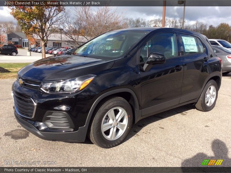 Mosaic Black Metallic / Jet Black 2020 Chevrolet Trax LS
