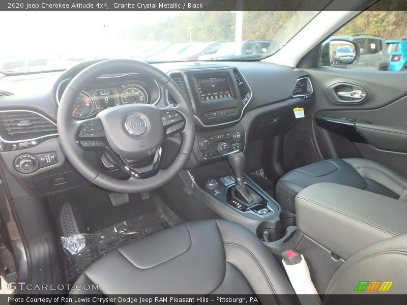 Granite Crystal Metallic / Black 2020 Jeep Cherokee Altitude 4x4