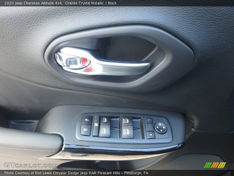 Granite Crystal Metallic / Black 2020 Jeep Cherokee Altitude 4x4