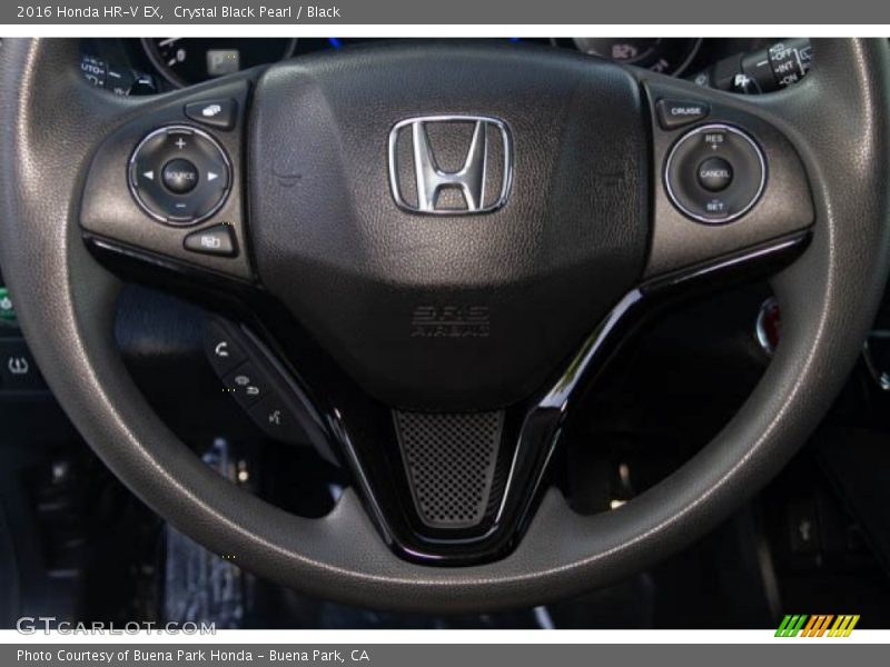 Crystal Black Pearl / Black 2016 Honda HR-V EX