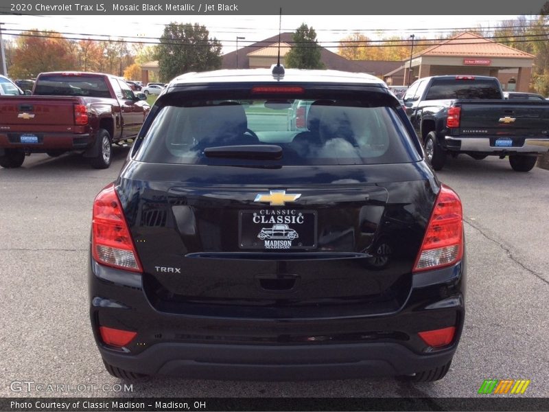 Mosaic Black Metallic / Jet Black 2020 Chevrolet Trax LS