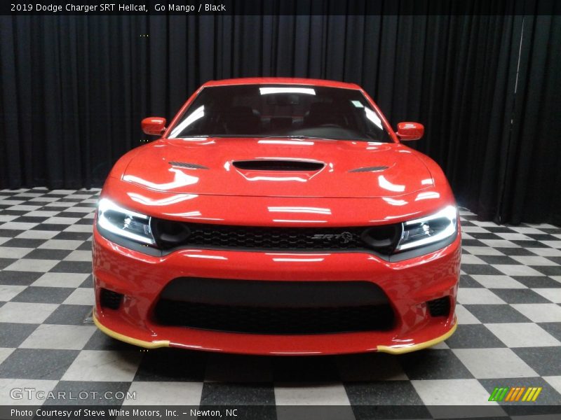 Go Mango / Black 2019 Dodge Charger SRT Hellcat