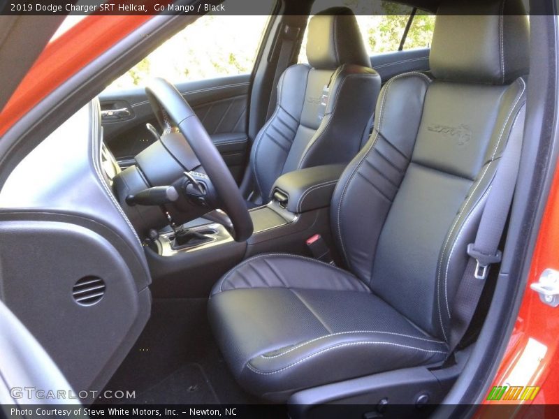 Front Seat of 2019 Charger SRT Hellcat