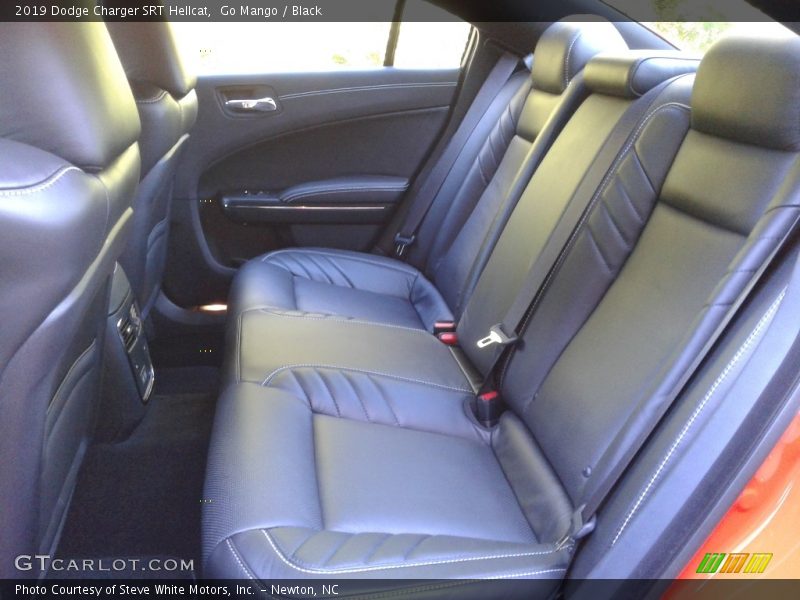 Rear Seat of 2019 Charger SRT Hellcat