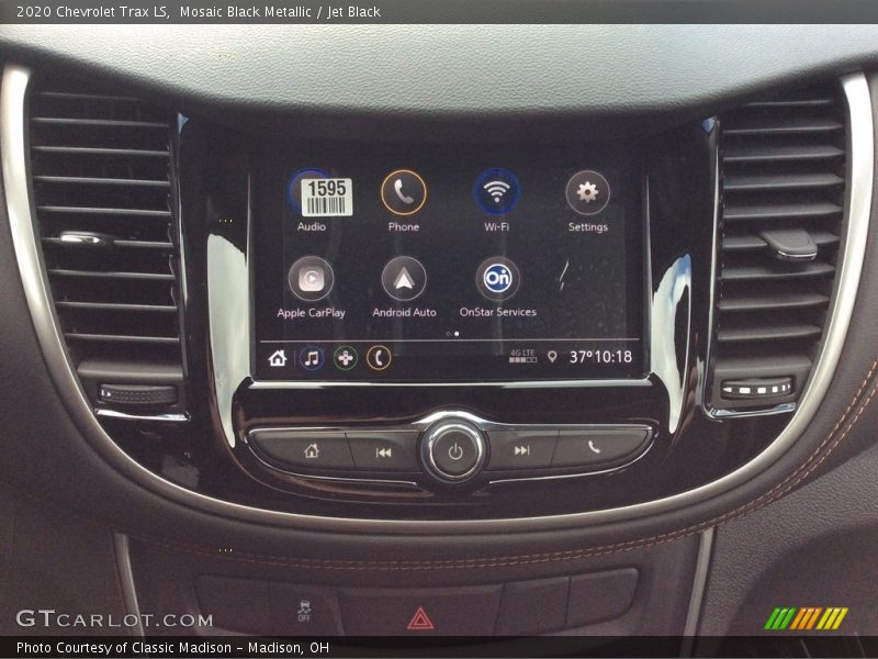 Mosaic Black Metallic / Jet Black 2020 Chevrolet Trax LS