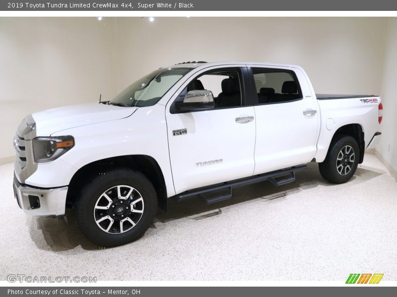 Super White / Black 2019 Toyota Tundra Limited CrewMax 4x4
