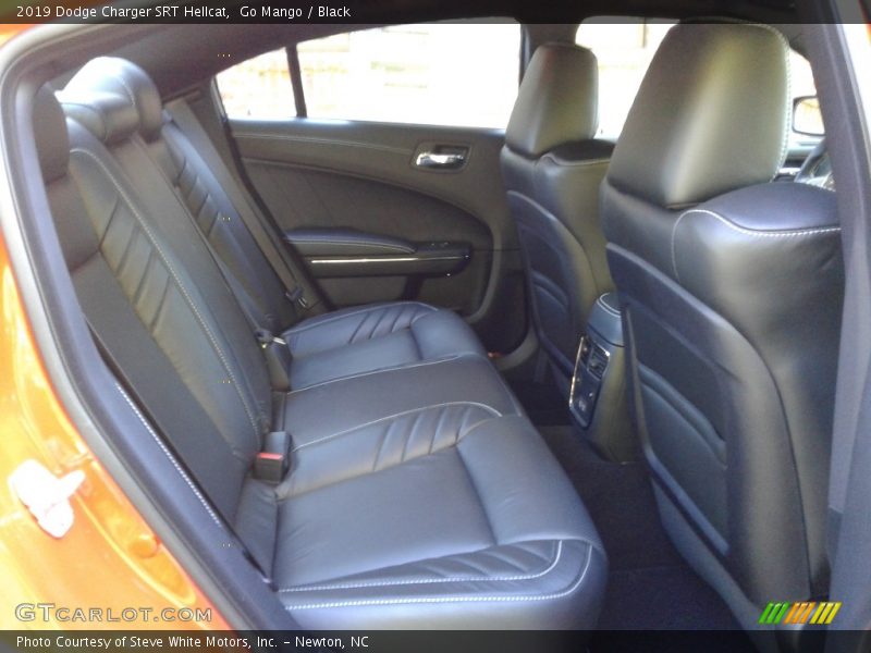 Rear Seat of 2019 Charger SRT Hellcat