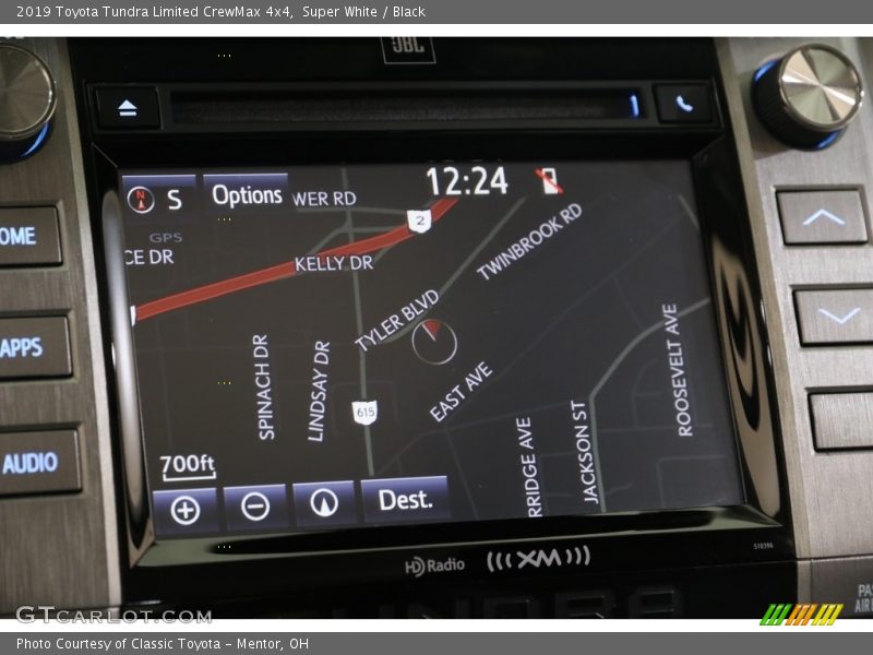Super White / Black 2019 Toyota Tundra Limited CrewMax 4x4