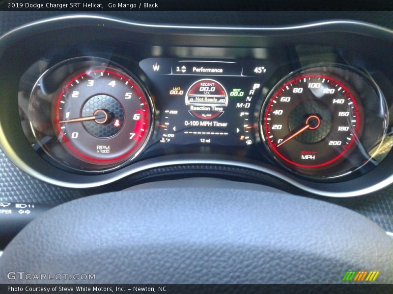  2019 Charger SRT Hellcat SRT Hellcat Gauges