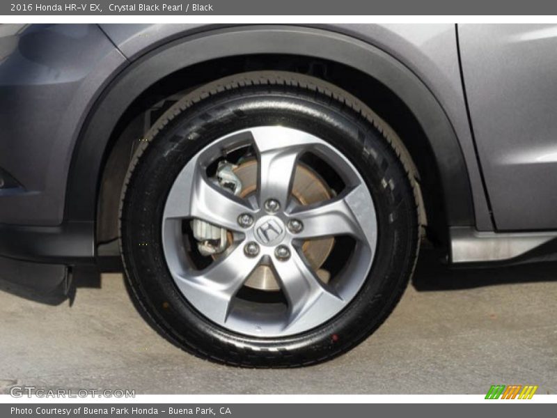 Crystal Black Pearl / Black 2016 Honda HR-V EX