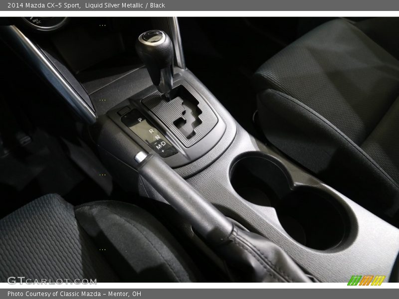 Liquid Silver Metallic / Black 2014 Mazda CX-5 Sport