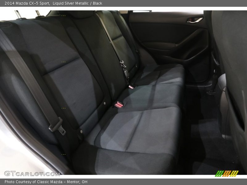 Liquid Silver Metallic / Black 2014 Mazda CX-5 Sport
