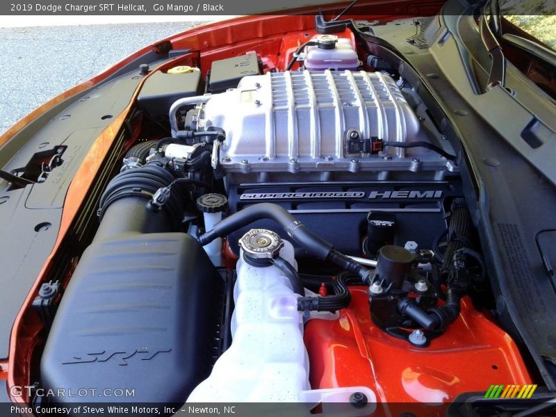  2019 Charger SRT Hellcat Engine - 6.2 Liter Supercharged HEMI OHV 16-Valve VVT V8