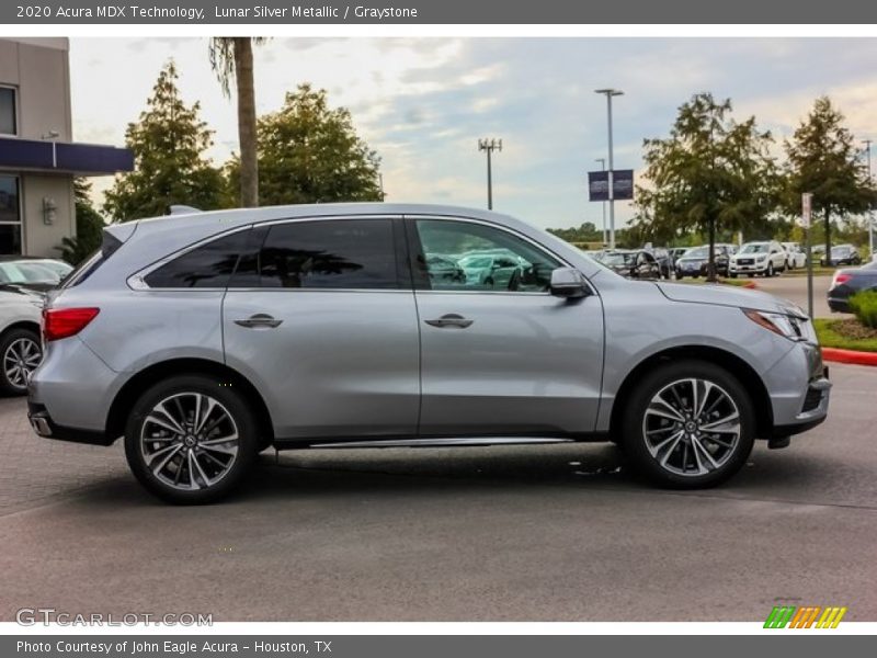 Lunar Silver Metallic / Graystone 2020 Acura MDX Technology