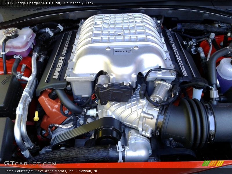  2019 Charger SRT Hellcat Engine - 6.2 Liter Supercharged HEMI OHV 16-Valve VVT V8