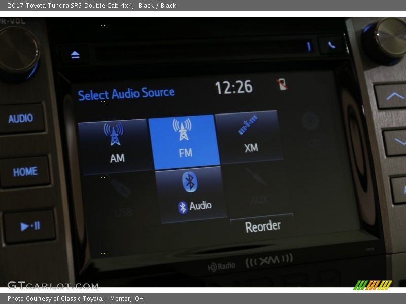 Black / Black 2017 Toyota Tundra SR5 Double Cab 4x4