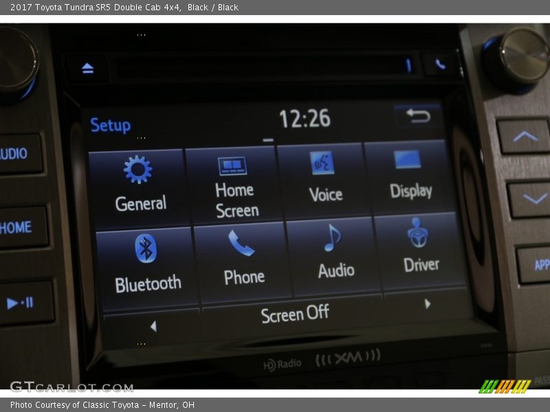 Black / Black 2017 Toyota Tundra SR5 Double Cab 4x4
