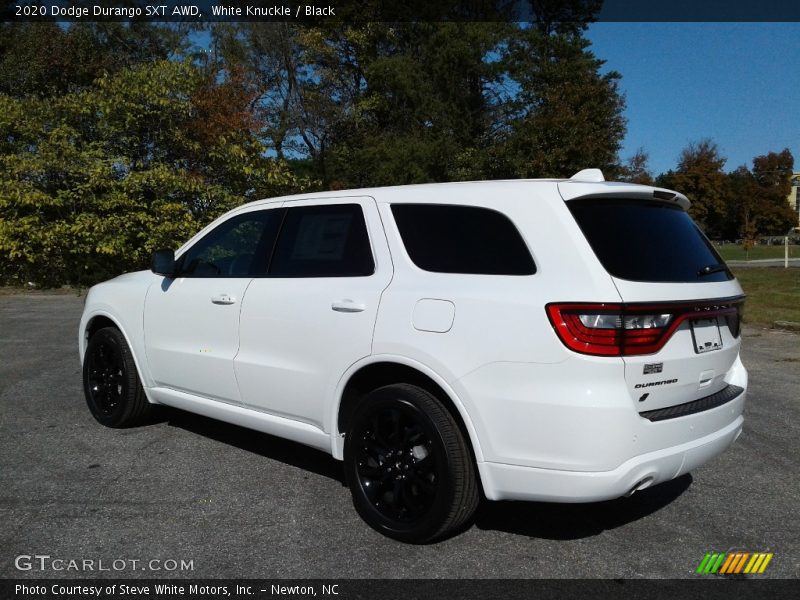 White Knuckle / Black 2020 Dodge Durango SXT AWD