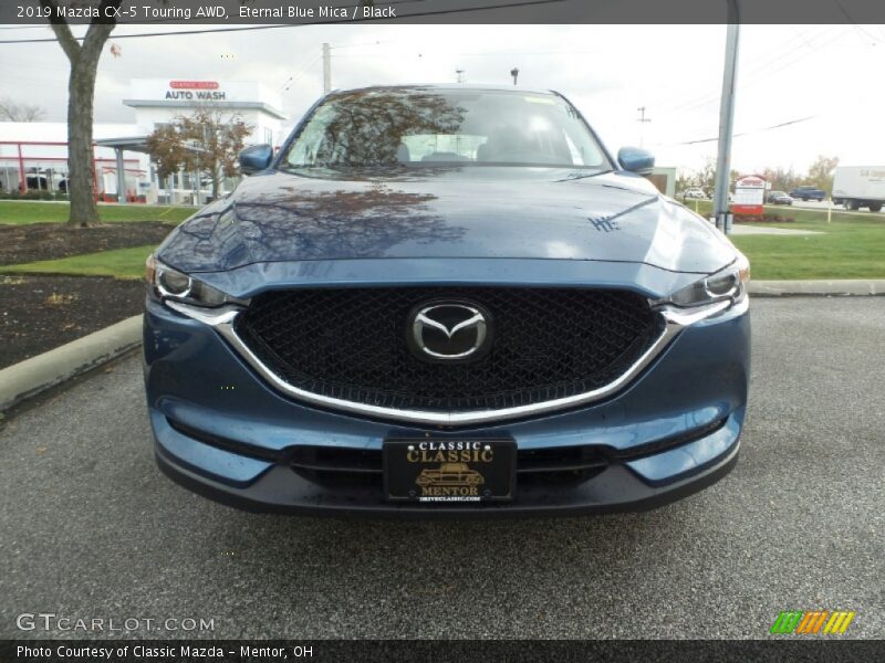 Eternal Blue Mica / Black 2019 Mazda CX-5 Touring AWD