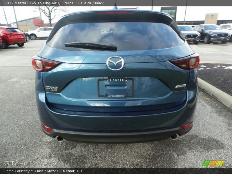 Eternal Blue Mica / Black 2019 Mazda CX-5 Touring AWD