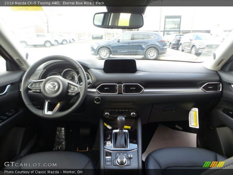 Eternal Blue Mica / Black 2019 Mazda CX-5 Touring AWD