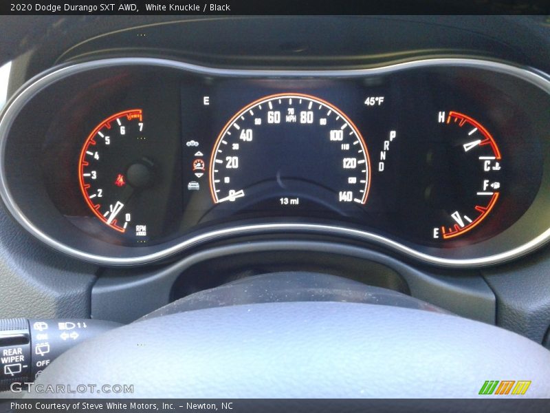 White Knuckle / Black 2020 Dodge Durango SXT AWD