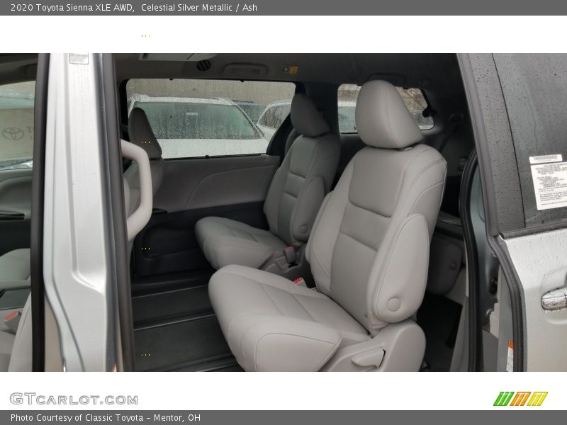 Celestial Silver Metallic / Ash 2020 Toyota Sienna XLE AWD