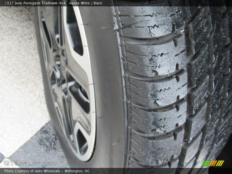 Alpine White / Black 2017 Jeep Renegade Trailhawk 4x4