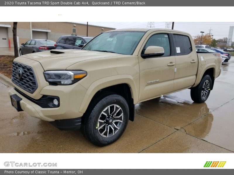 Quicksand / TRD Cement/Black 2020 Toyota Tacoma TRD Sport Double Cab 4x4