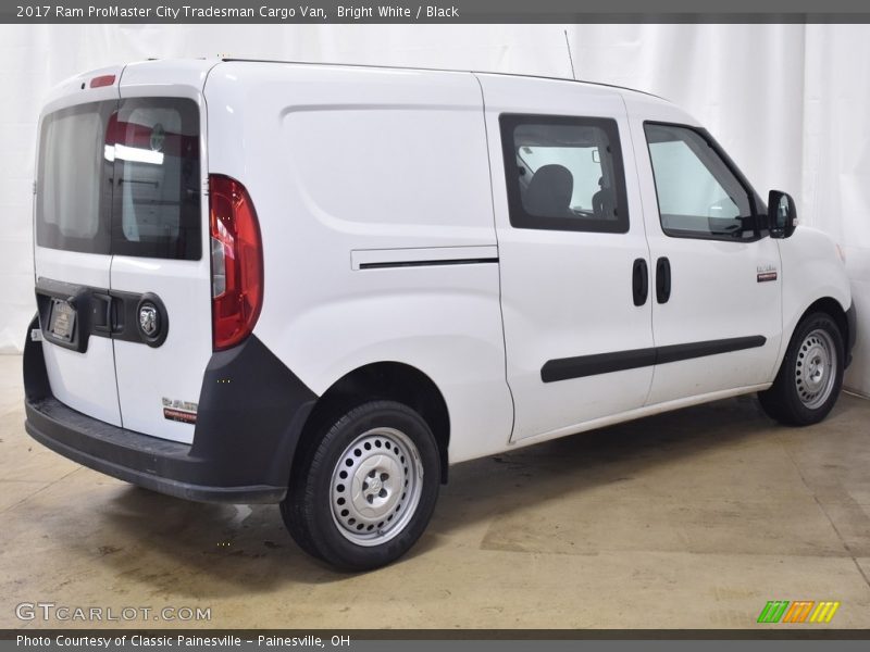 Bright White / Black 2017 Ram ProMaster City Tradesman Cargo Van
