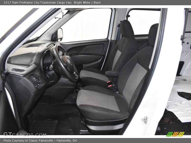 Bright White / Black 2017 Ram ProMaster City Tradesman Cargo Van