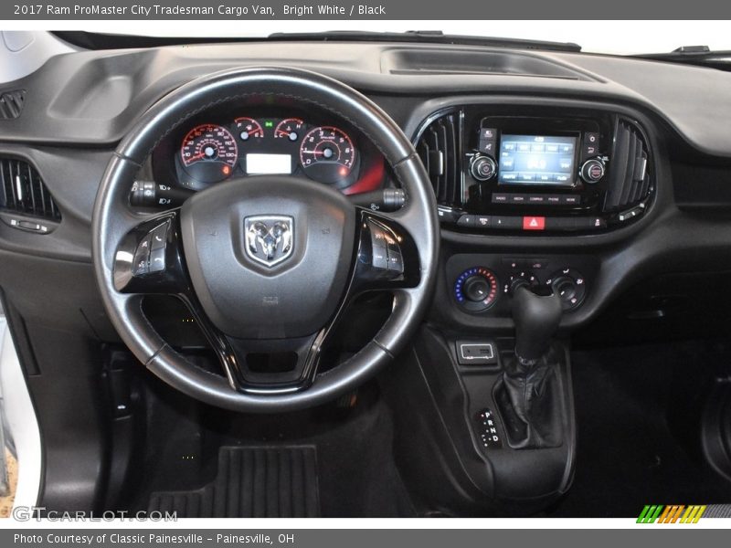 Bright White / Black 2017 Ram ProMaster City Tradesman Cargo Van