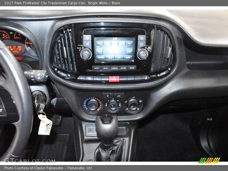 Bright White / Black 2017 Ram ProMaster City Tradesman Cargo Van